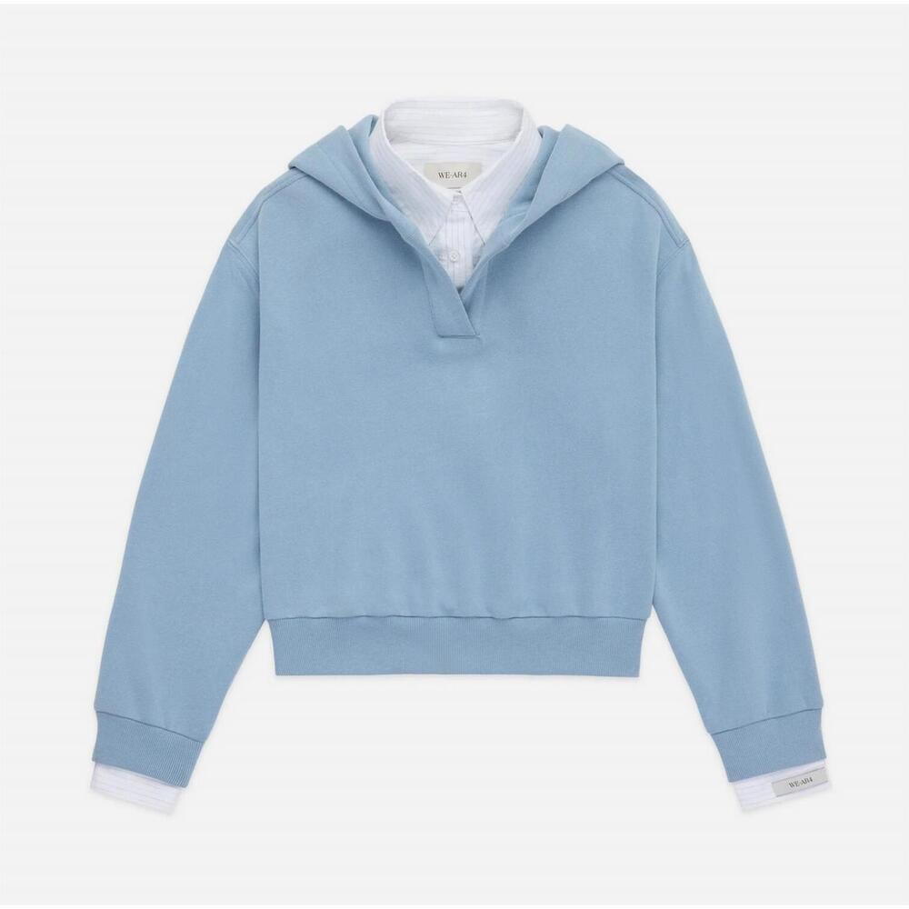 NEW WE-AR4 street boxy hoodie in swordfish - Picture 5 of 5